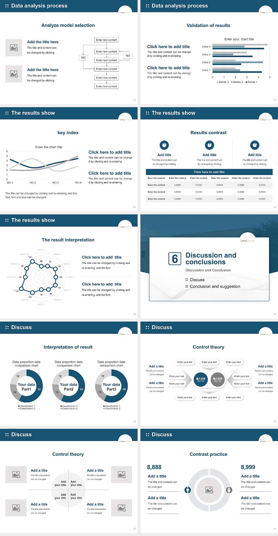 Provo College-Idaho Falls Campus Graduation Thesis Defense PPT Template4:3 ratio PPT effect preview image5