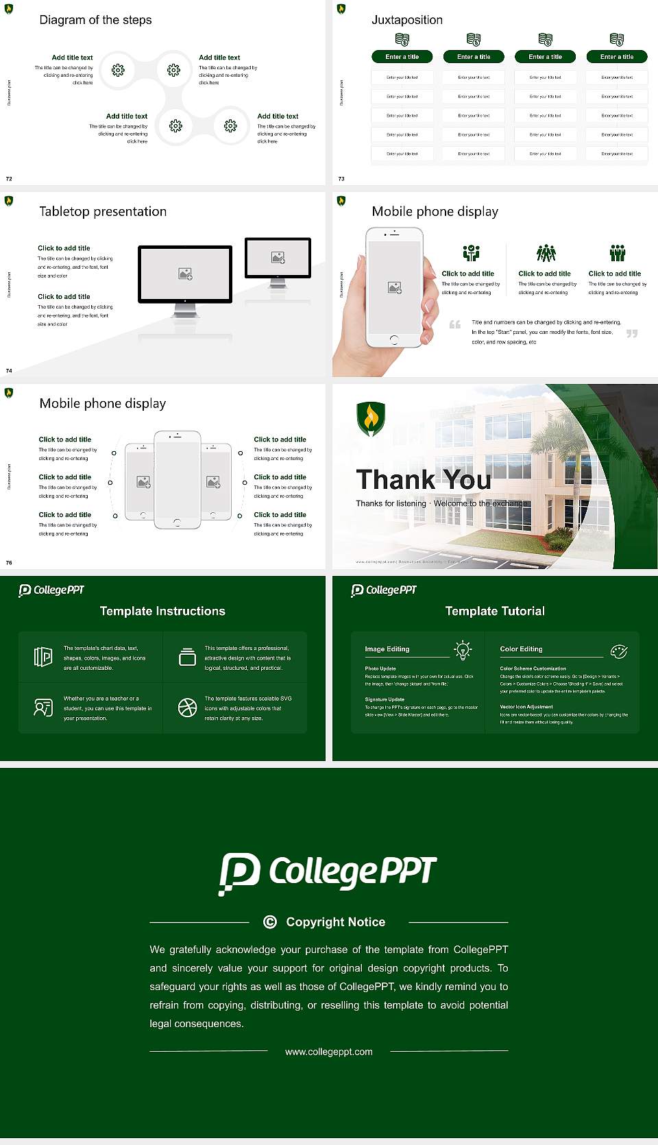 Rasmussen University – Fort Myers Competition/Entrepreneurship Contest PPT Template16:9 ratio PPT effect preview image9