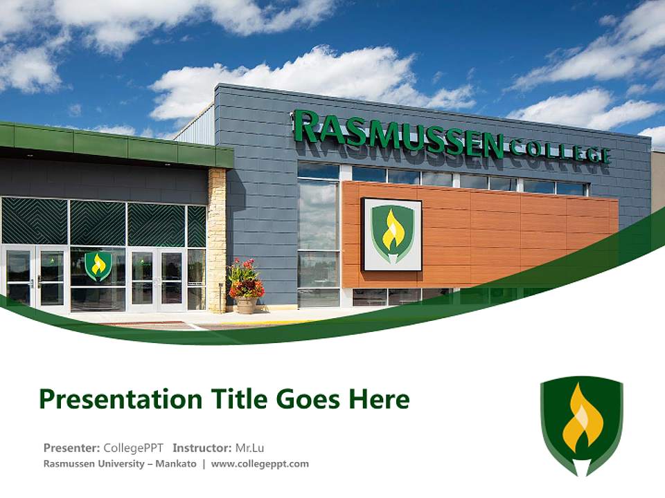 Rasmussen University – Mankato Course/Courseware Creation PPT Template4:3 ratio PPT effect preview image5