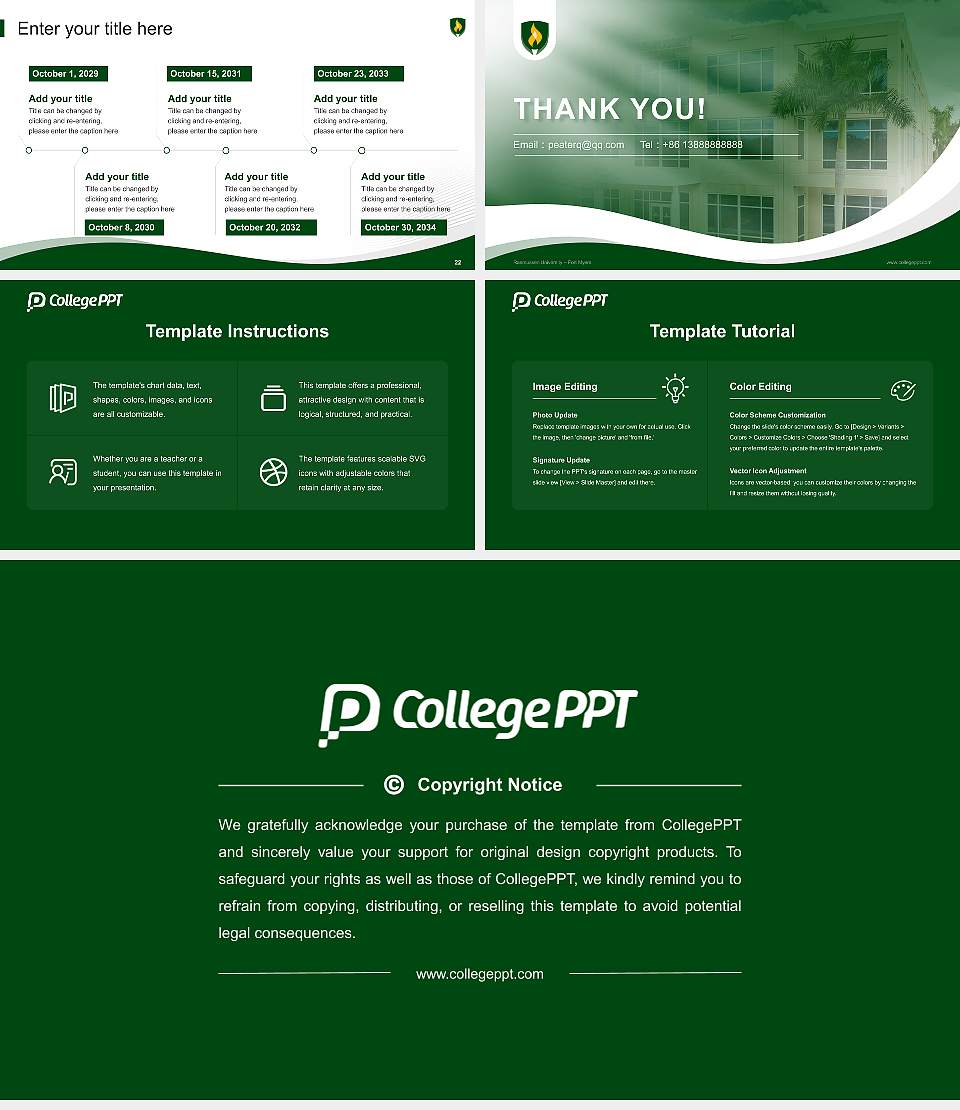 Rasmussen University – Fort Myers Lecture Sharing and Networking Event PPT Template16:9 ratio PPT effect preview image4