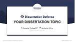 Quinnipiac University थीसिस रक्षा PPT टेम्पलेट
