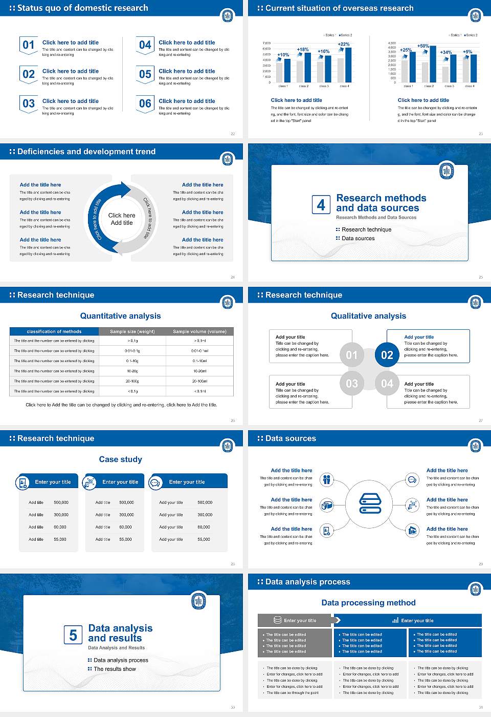 Presbyterian College Graduation Thesis Defense PPT Template16:9 ratio PPT effect preview image4
