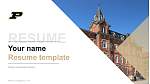Purdue University-Main Campus CV PPT-sjabloon