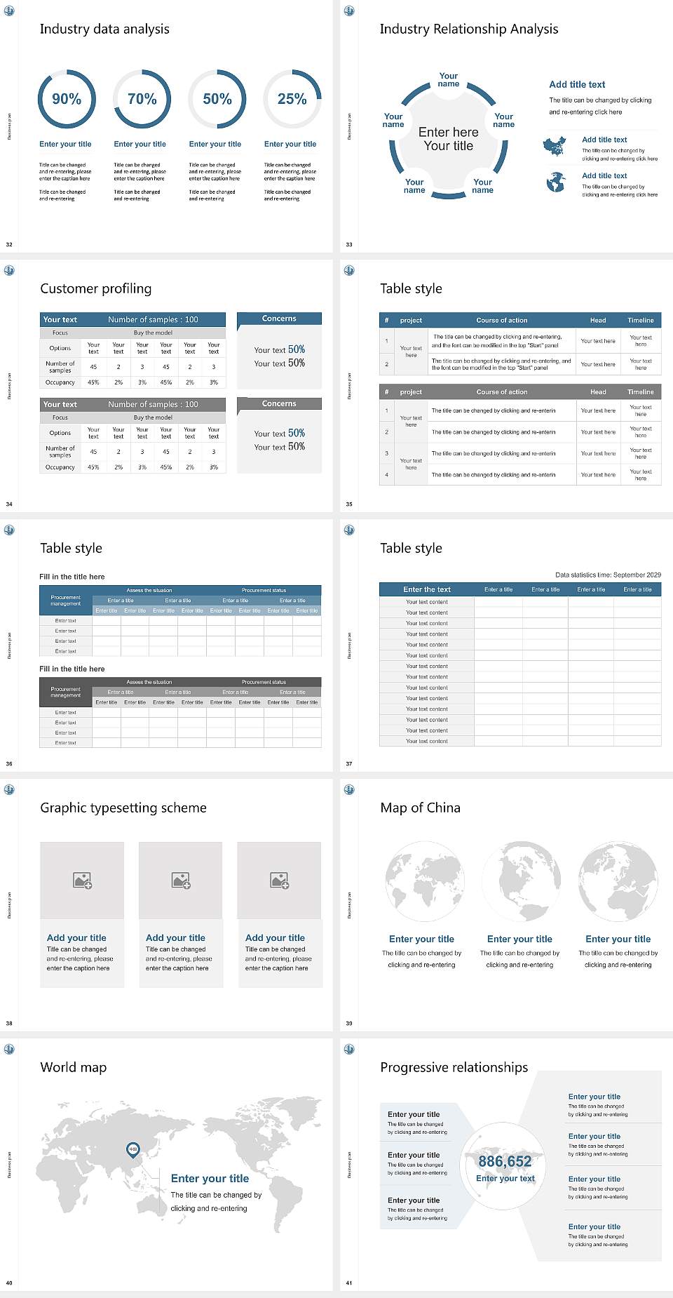 Presidio Graduate School Competition/Entrepreneurship Contest PPT Template4:3 ratio PPT effect preview image5