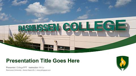 Rasmussen University – Aurora Naperville Course/Courseware Creation PPT Template