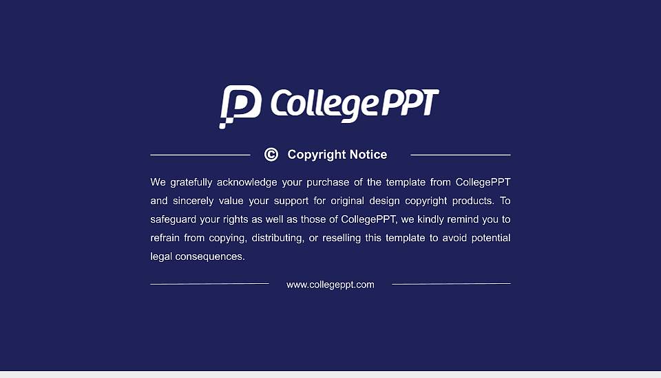 Randall University Thesis Proposal/Graduation Defense PPT Template16:9 ratio PPT effect preview image5