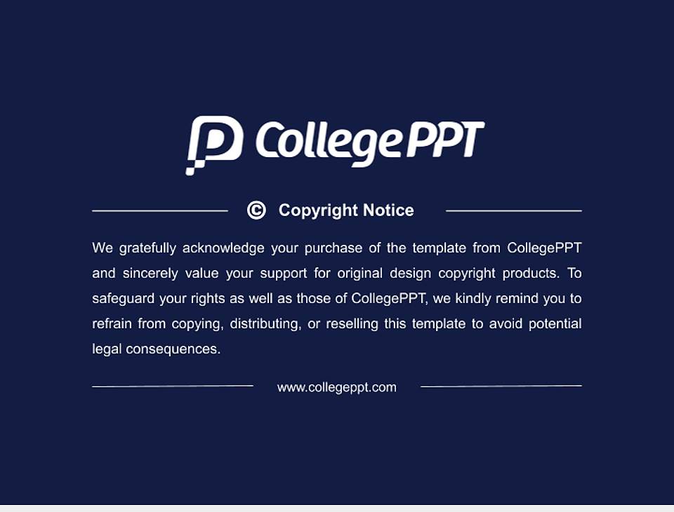 Quinnipiac University Resume PPT Template4:3 ratio PPT effect preview image5