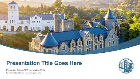 Presidio Graduate School Course/Courseware Creation PPT Template