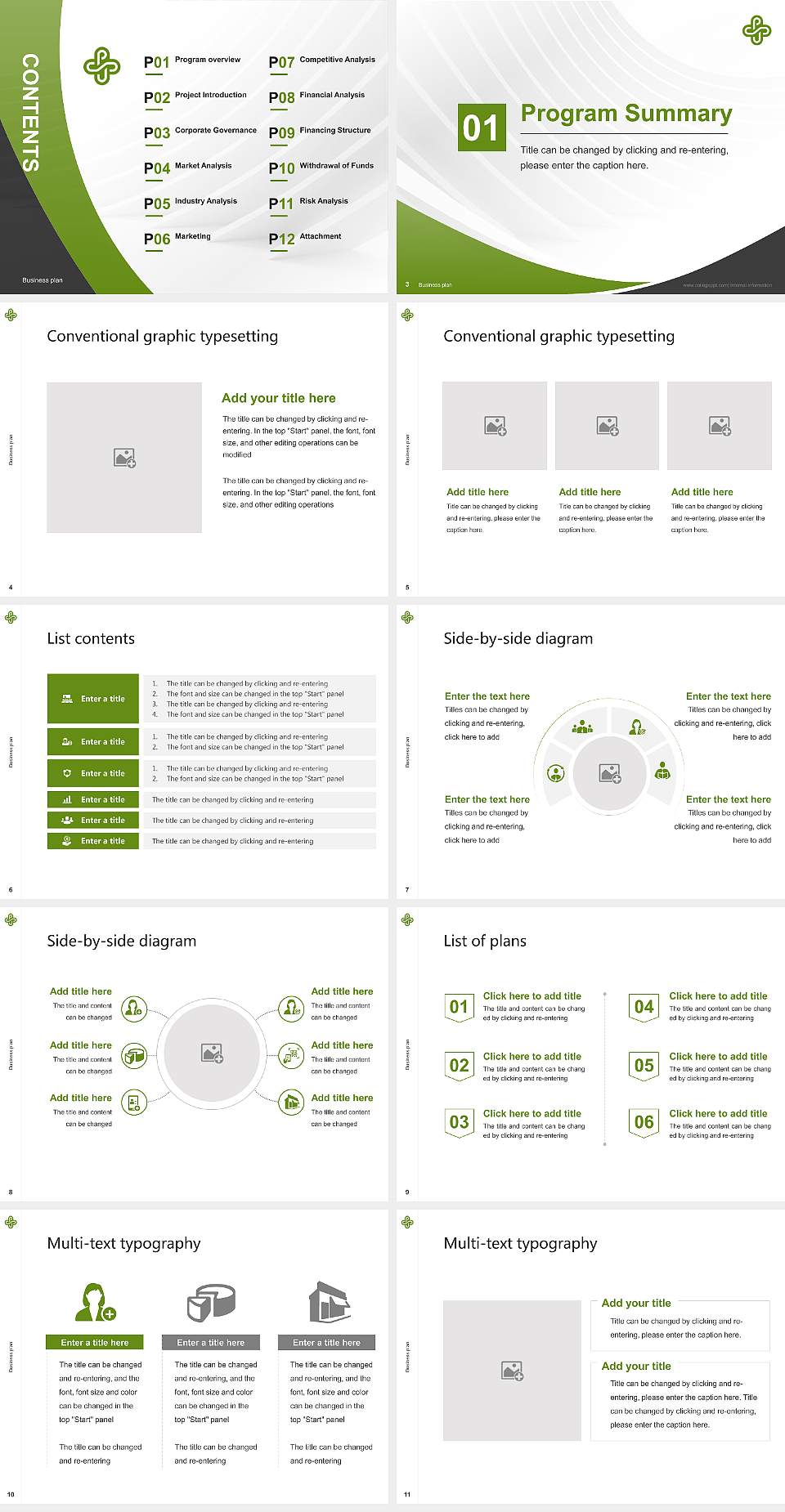 Portland State University Competition/Entrepreneurship Contest PPT Template4:3 ratio PPT effect preview image2