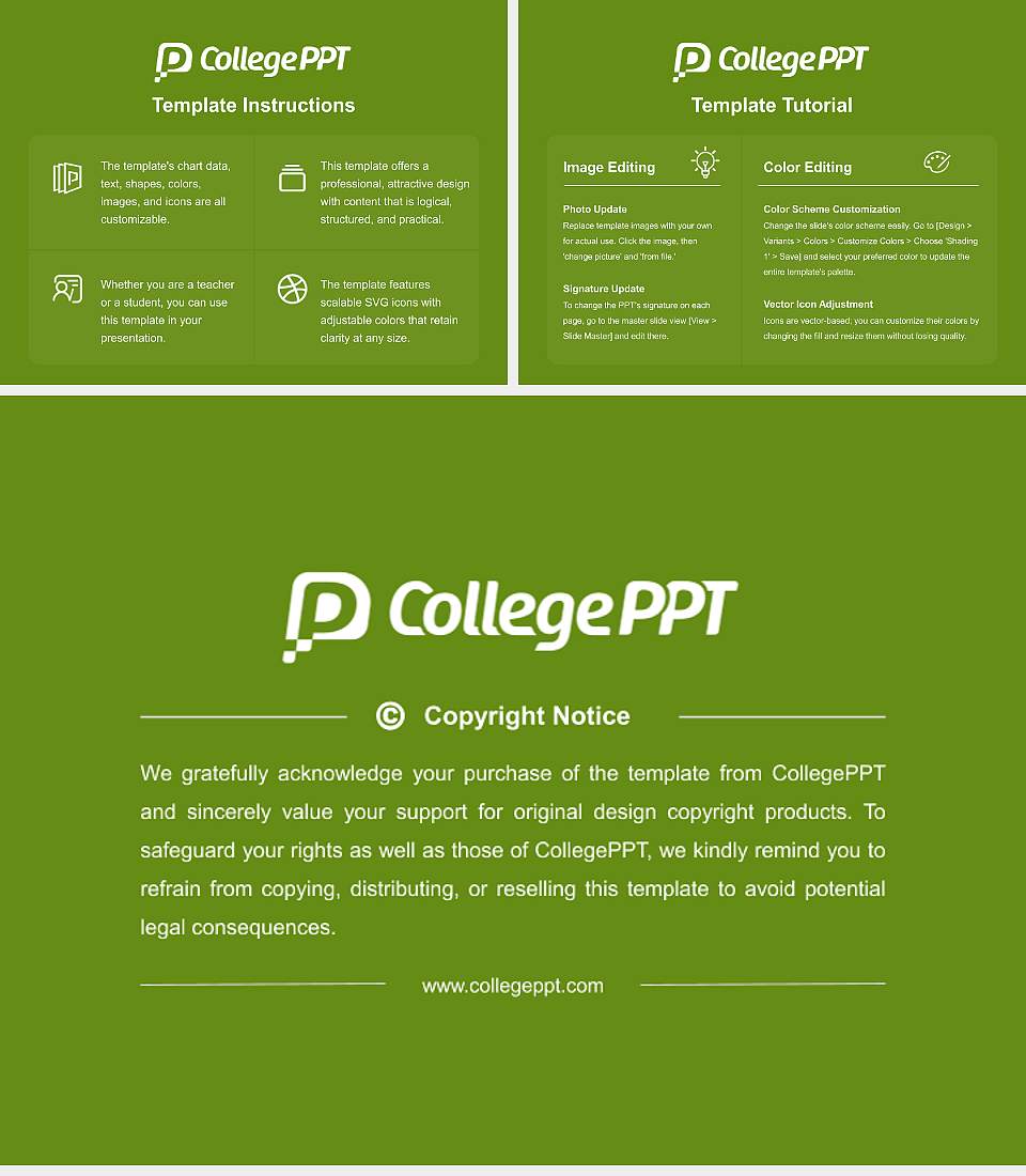 Portland State University Course/Courseware Creation PPT Template4:3 ratio PPT effect preview image5