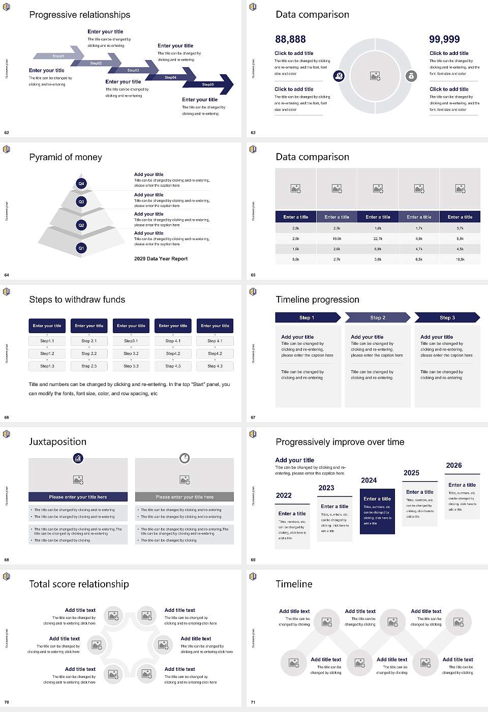 Randall University Competition/Entrepreneurship Contest PPT Template16:9 ratio PPT effect preview image8