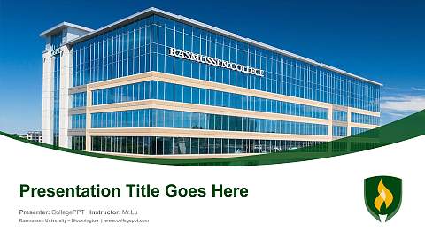 Rasmussen University – Bloomington Course/Courseware Creation PPT Template