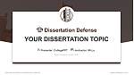 Quincy University Graduation Thesis Defense PPT Template