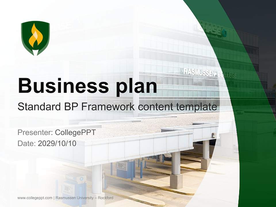 Rasmussen University – Rockford Competition/Entrepreneurship Contest PPT Template4:3 ratio PPT effect preview image9