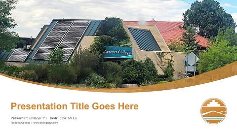 Prescott College Course/Courseware Creation PPT Template
