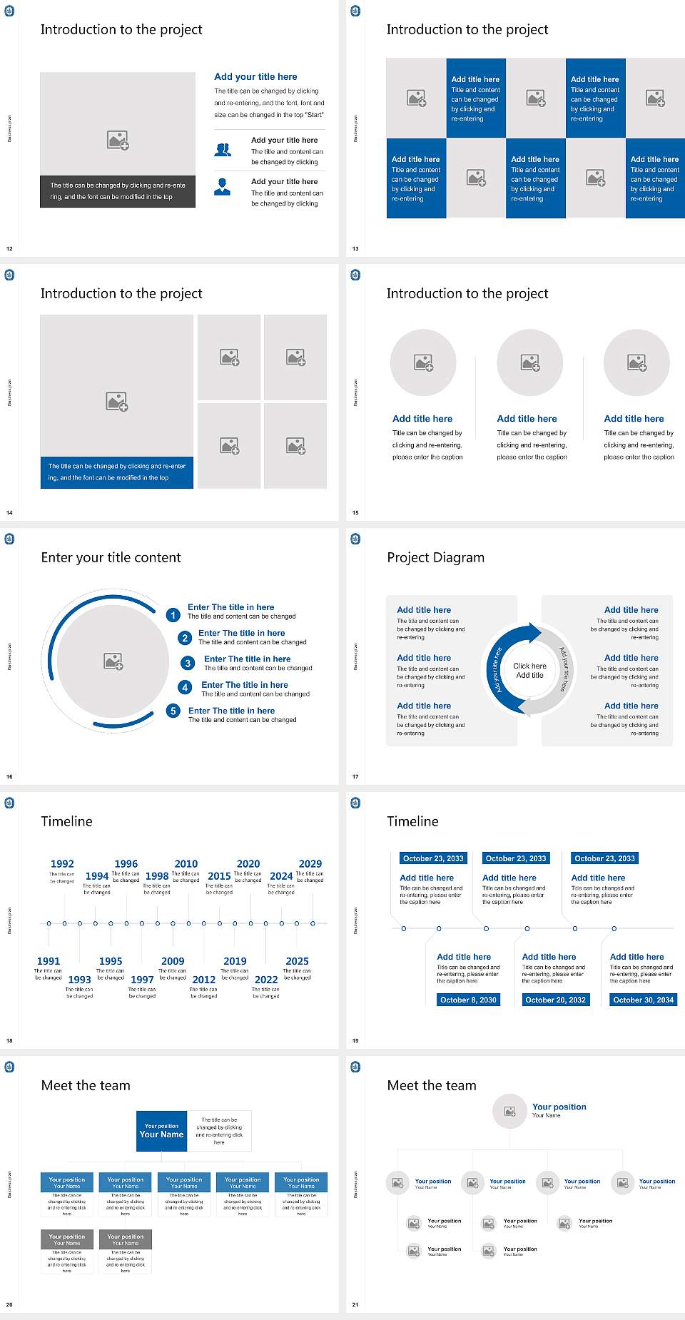Presbyterian College Competition/Entrepreneurship Contest PPT Template4:3 ratio PPT effect preview image3