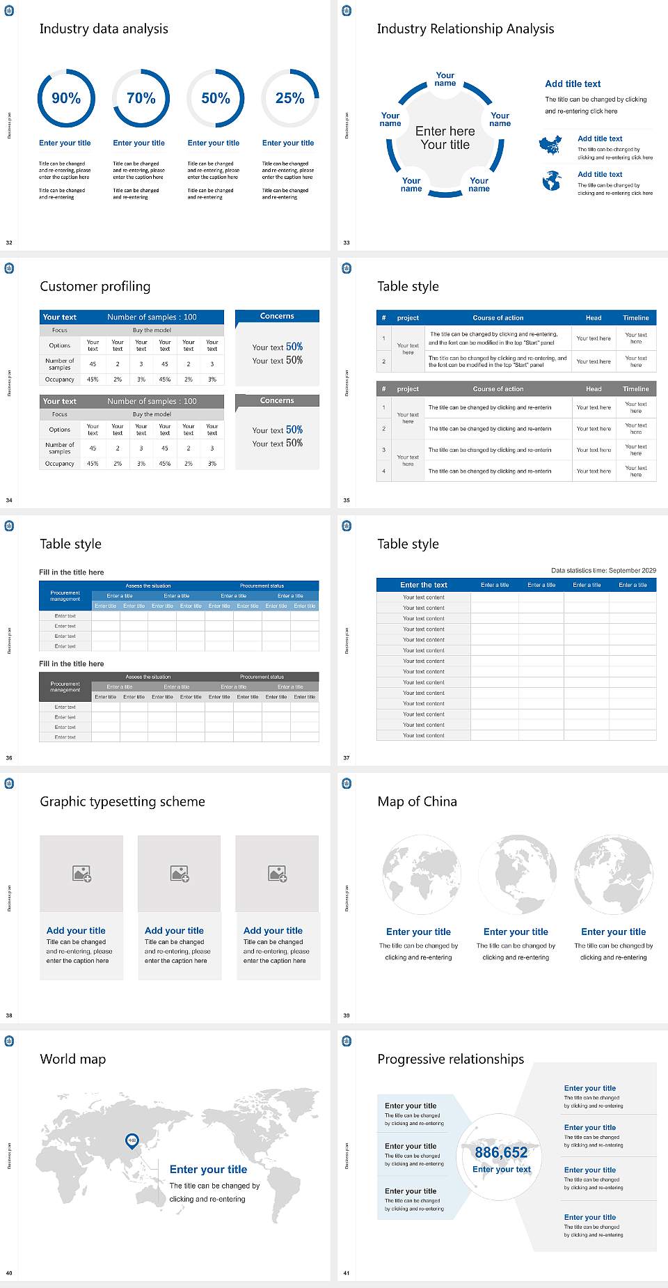 Presbyterian College Competition/Entrepreneurship Contest PPT Template4:3 ratio PPT effect preview image5