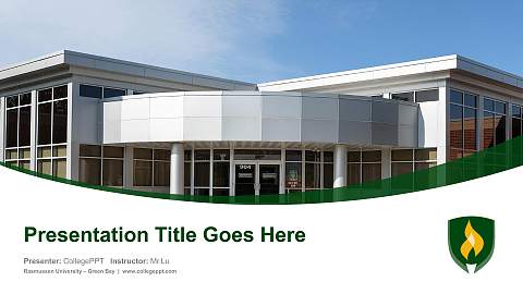 Rasmussen University – Green Bay Course/Courseware Creation PPT Template
