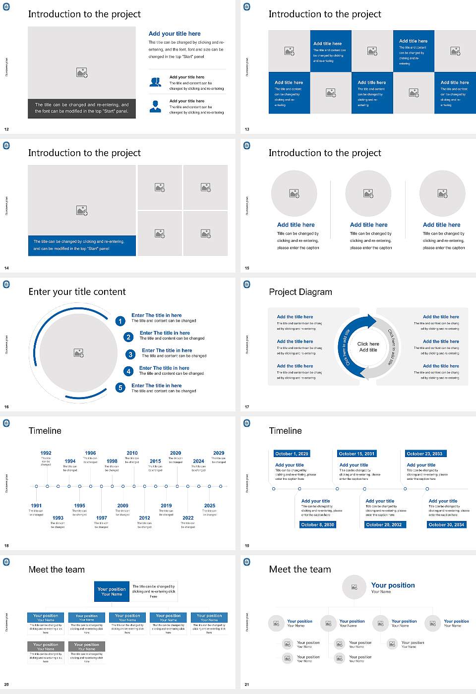 Presbyterian College Competition/Entrepreneurship Contest PPT Template16:9 ratio PPT effect preview image3