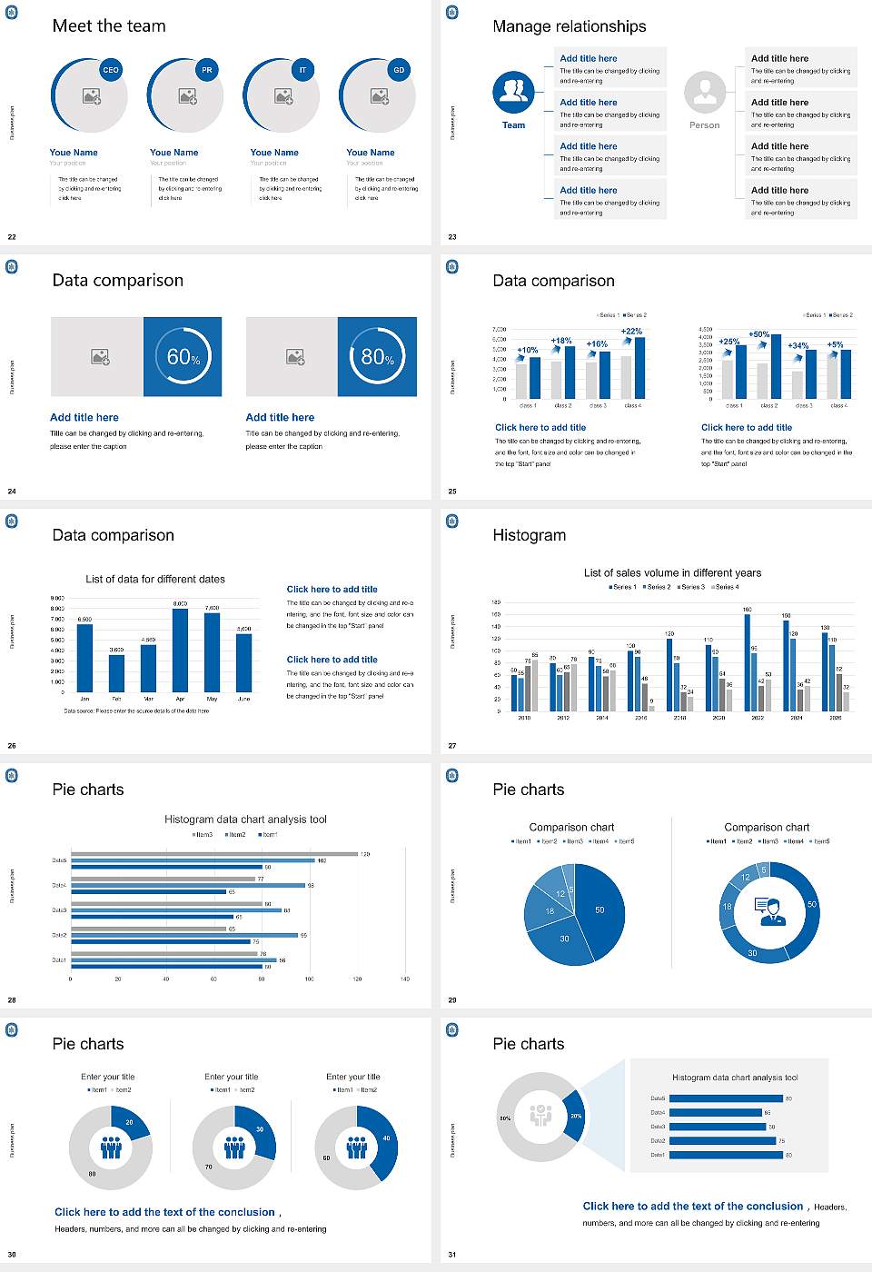 Presbyterian College Competition/Entrepreneurship Contest PPT Template16:9 ratio PPT effect preview image4