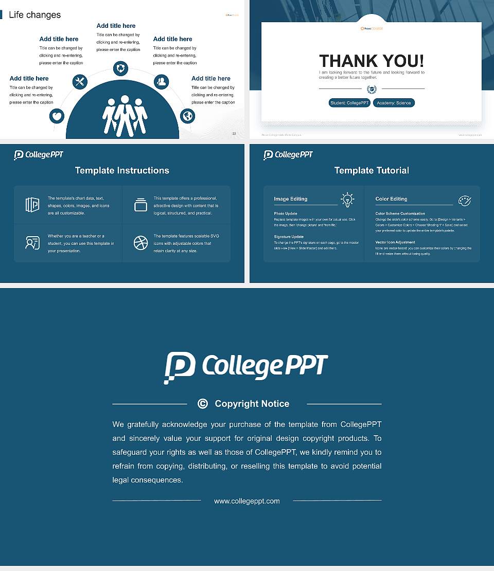Provo College-Idaho Falls Campus National Scholarship Defense PPT Template16:9 ratio PPT effect preview image4