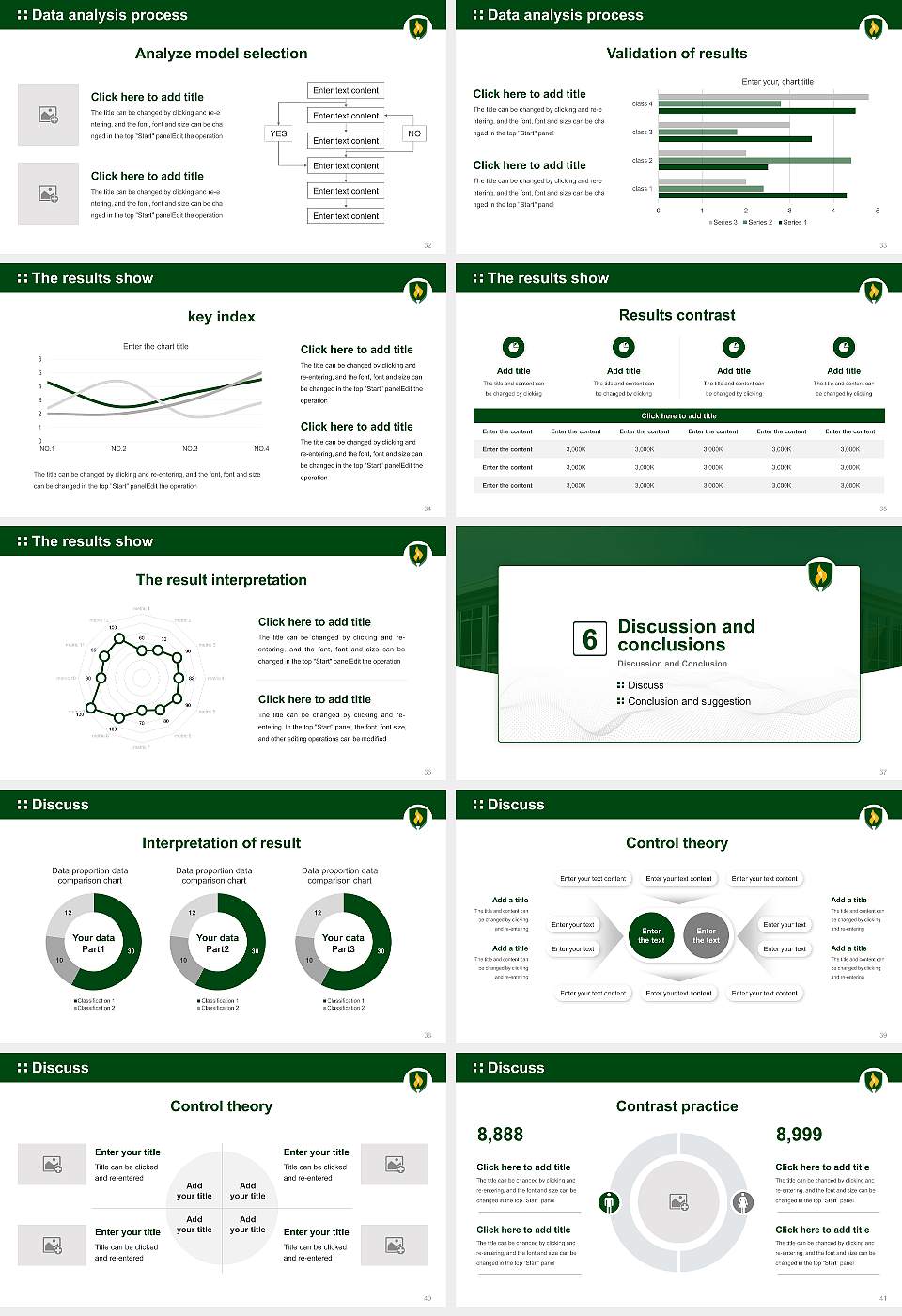 Rasmussen University – Green Bay Graduation Thesis Defense PPT Template16:9 ratio PPT effect preview image5