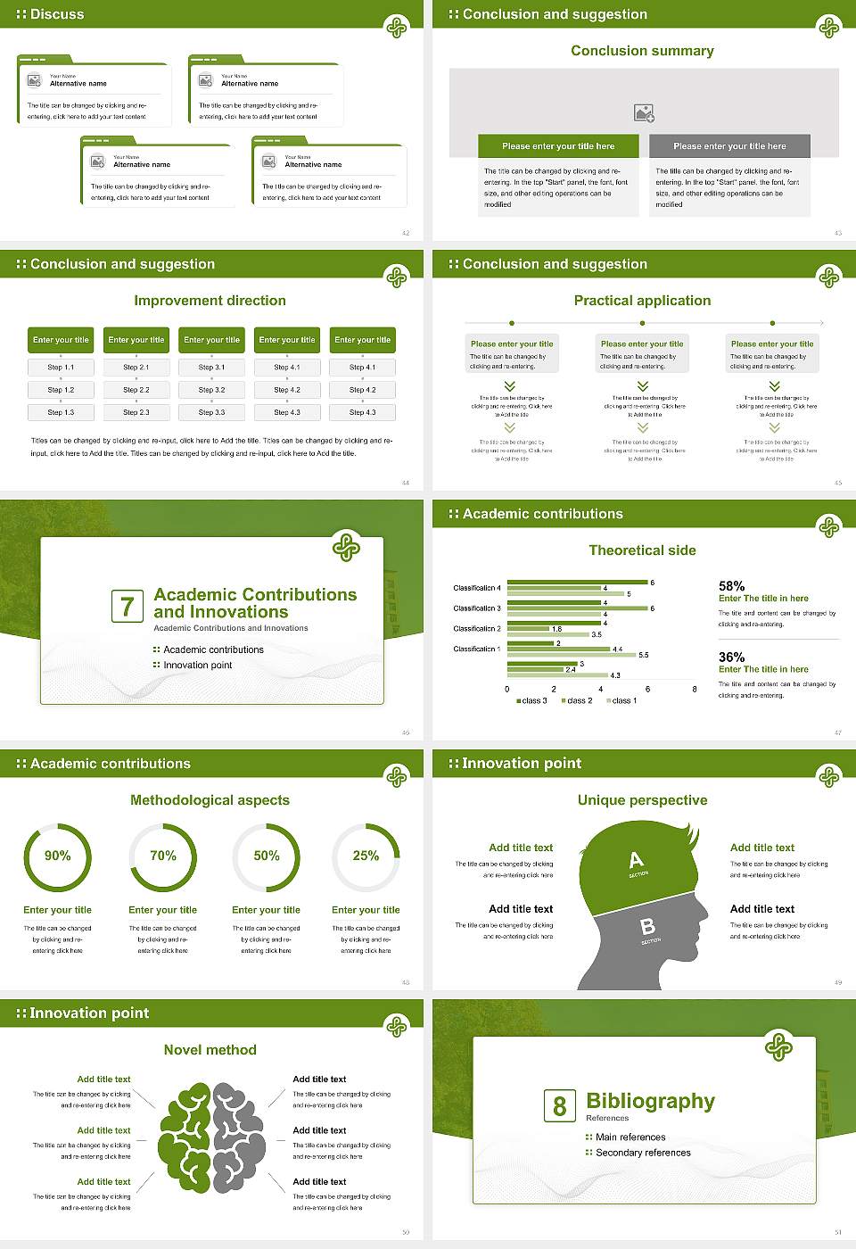 Portland State University Graduation Thesis Defense PPT Template16:9 ratio PPT effect preview image6