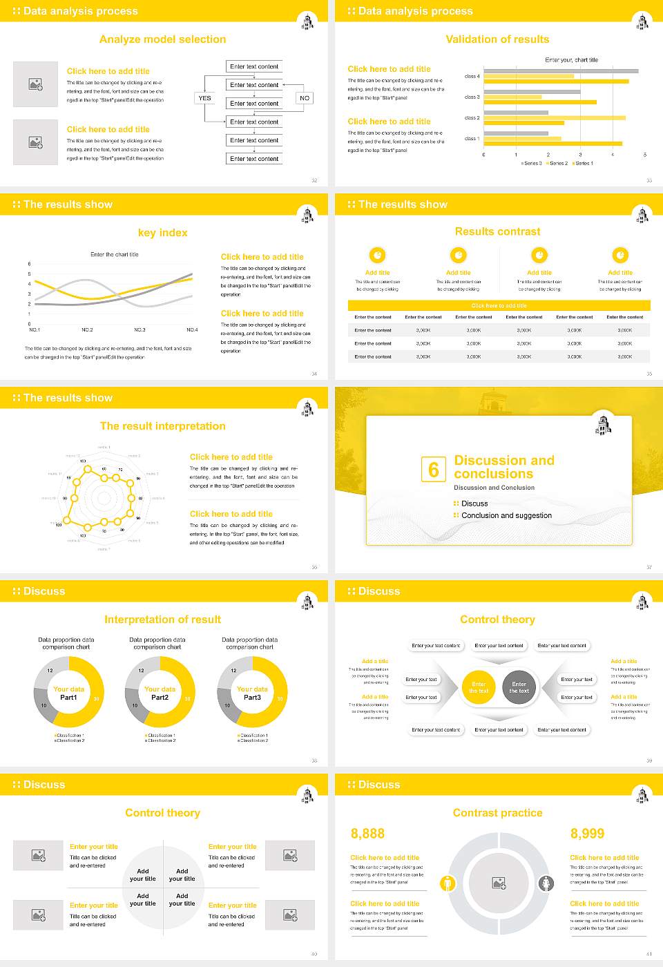 Randolph College Graduation Thesis Defense PPT Template16:9 ratio PPT effect preview image5