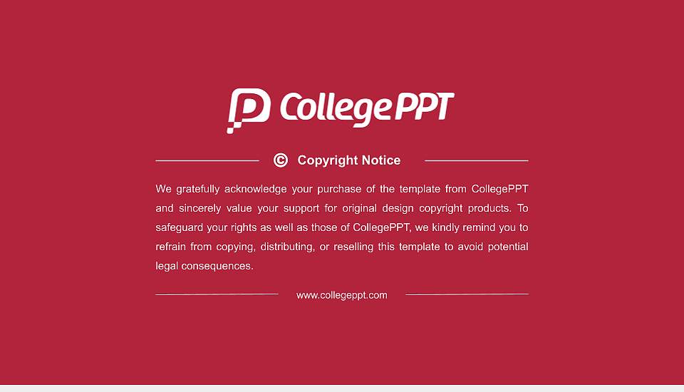 Regis College General Purpose PPT Template16:9 ratio PPT effect preview image6