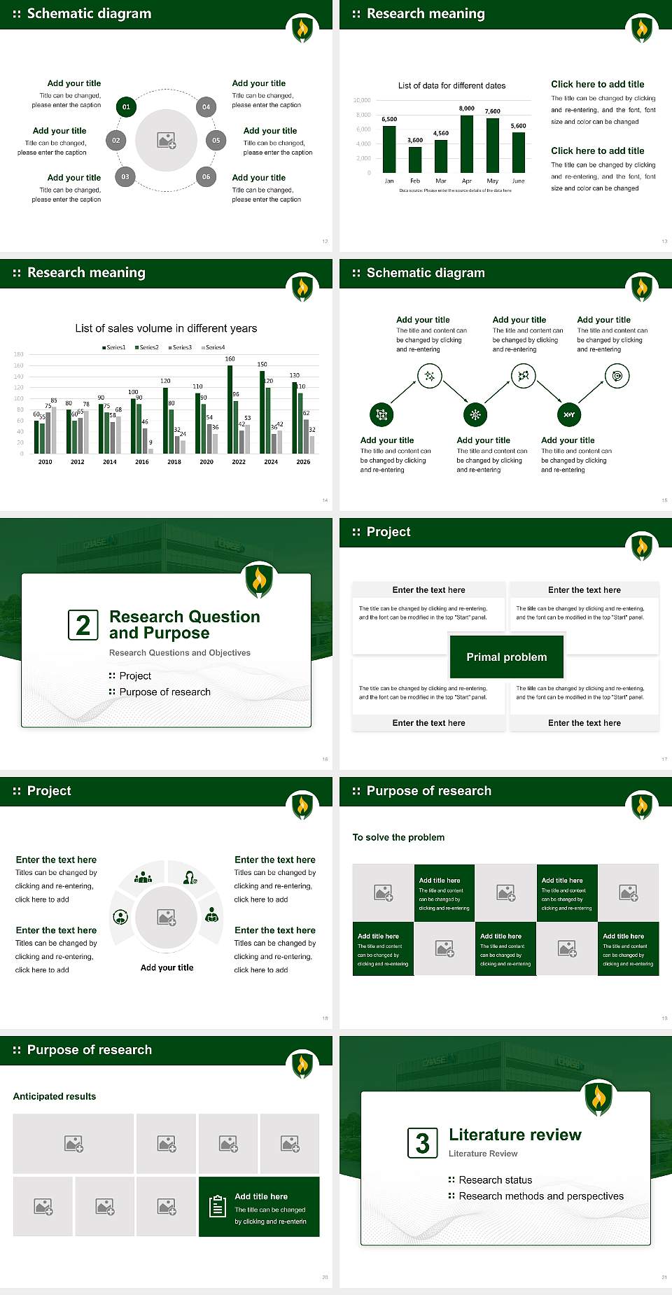 Rasmussen University – Rockford Graduation Thesis Defense PPT Template4:3 ratio PPT effect preview image3