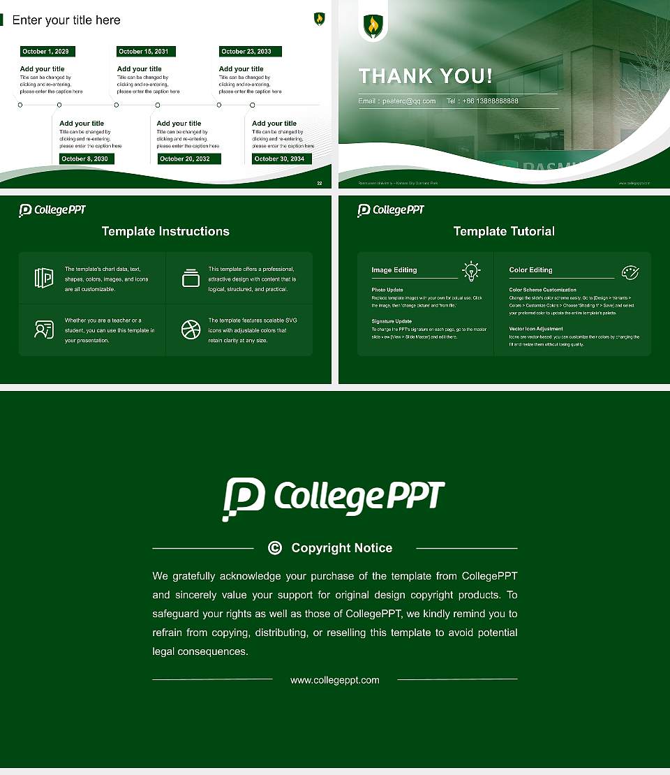 Rasmussen University – Kansas City Overland Park Lecture Sharing and Networking Event PPT Template16:9 ratio PPT effect preview image4