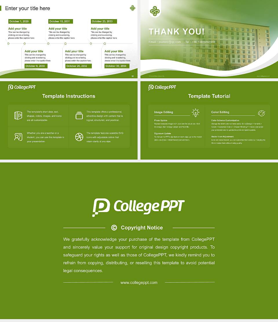 Portland State University Lecture Sharing and Networking Event PPT Template16:9 ratio PPT effect preview image4