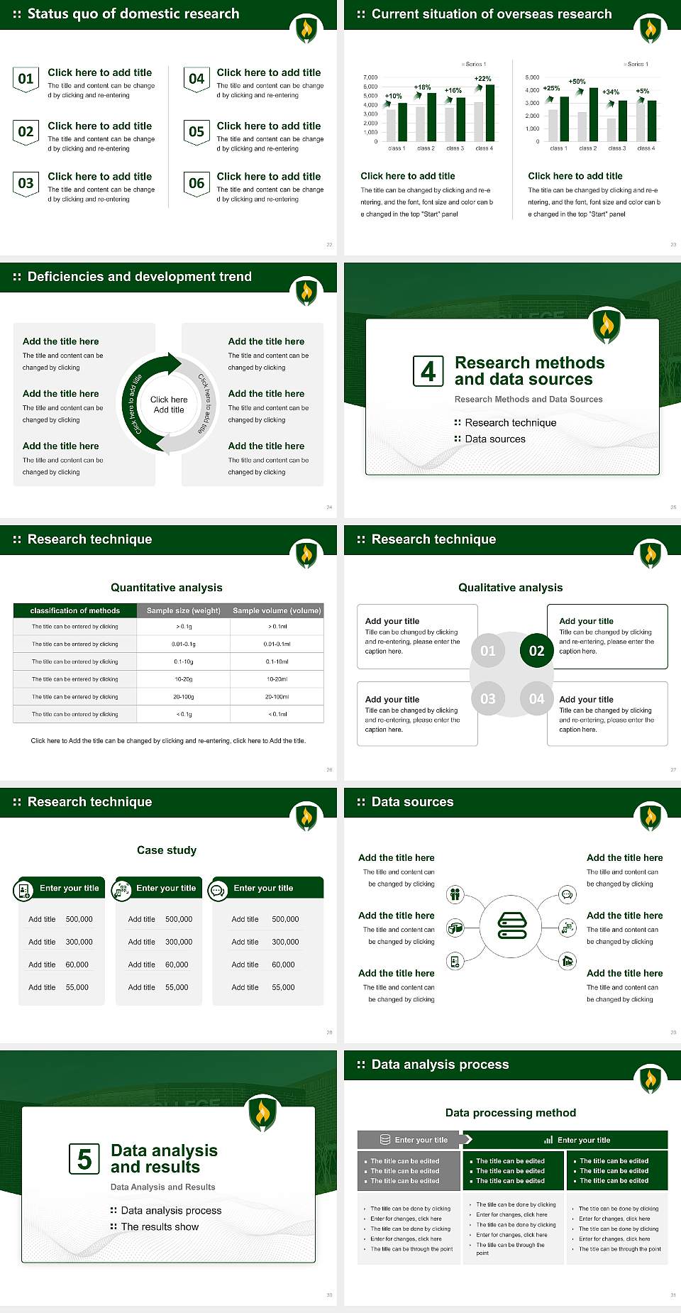 Rasmussen University – Fargo Graduation Thesis Defense PPT Template4:3 ratio PPT effect preview image4