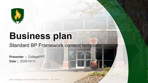 Rasmussen University – St. Cloud Competition/Entrepreneurship Contest PPT Template