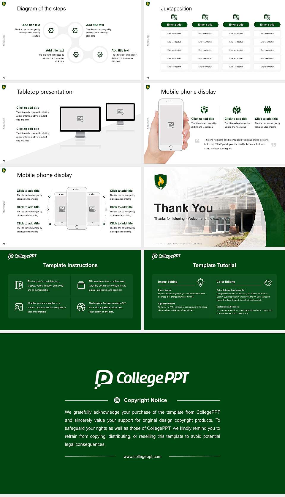 Rasmussen University – St. Cloud Competition/Entrepreneurship Contest PPT Template16:9 ratio PPT effect preview image9