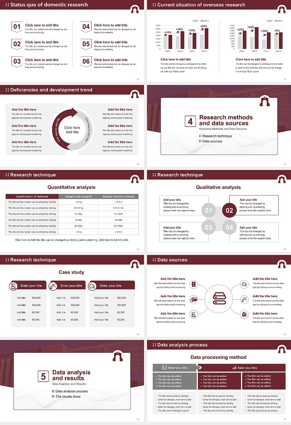 Ramapo College of New Jersey Graduation Thesis Defense PPT Template16:9 ratio PPT effect preview image4