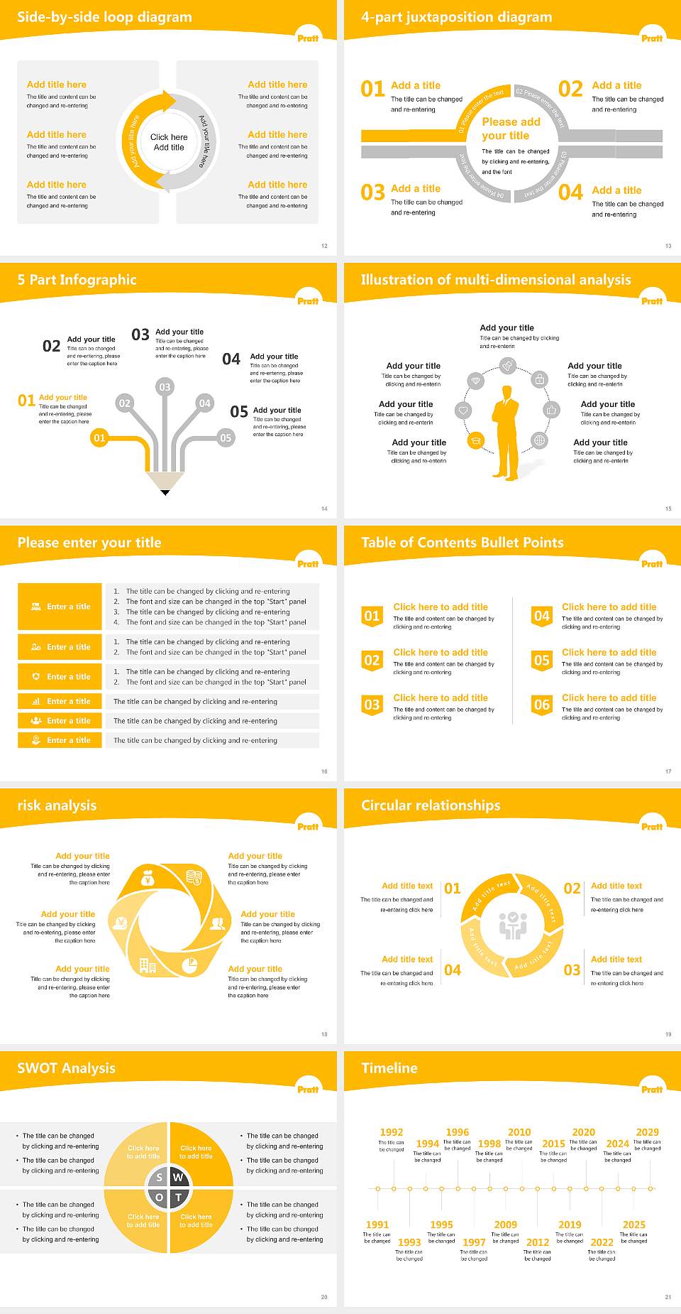 Pratt Institute-Main Academic Presentation/Research Findings Report PPT Template4:3 ratio PPT effect preview image3
