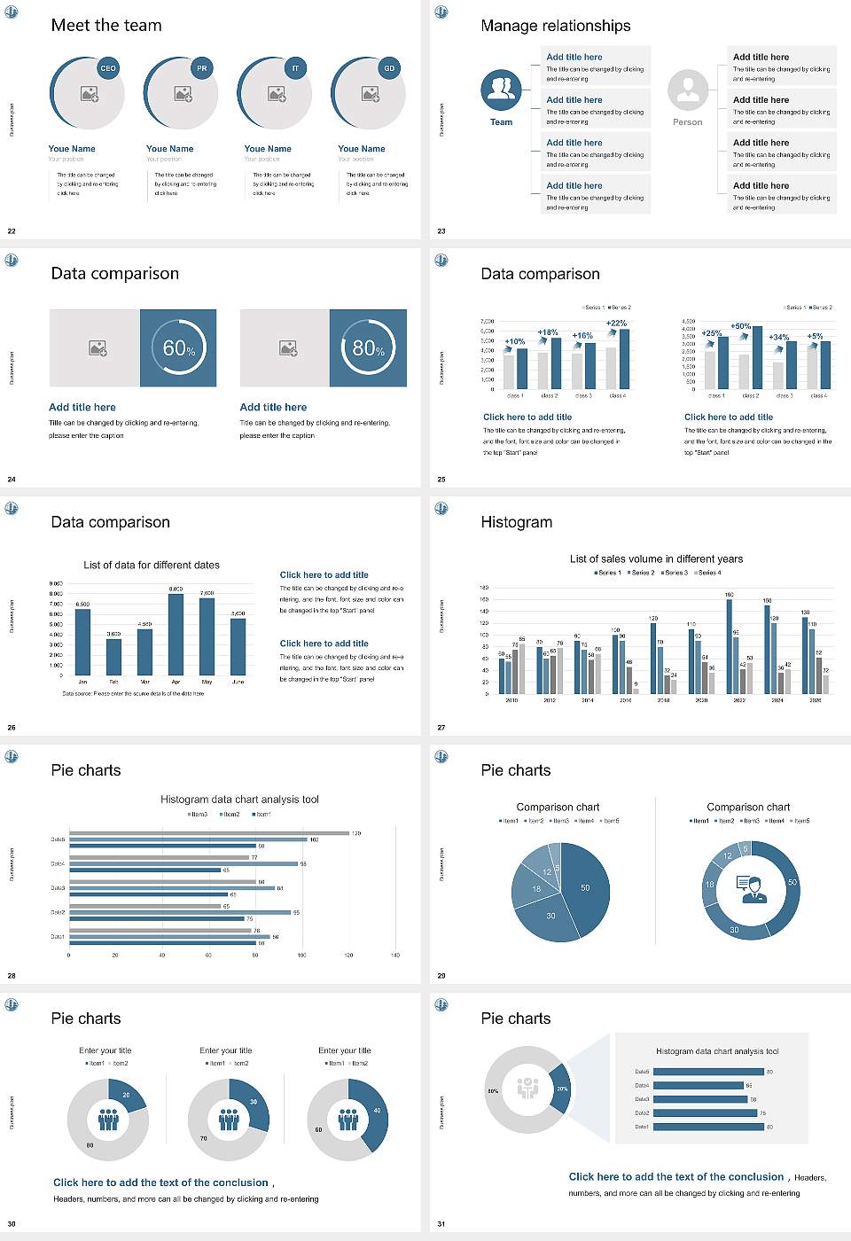 Presidio Graduate School Competition/Entrepreneurship Contest PPT Template16:9 ratio PPT effect preview image4