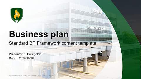 Rasmussen University – Rockford Competition/Entrepreneurship Contest PPT Template