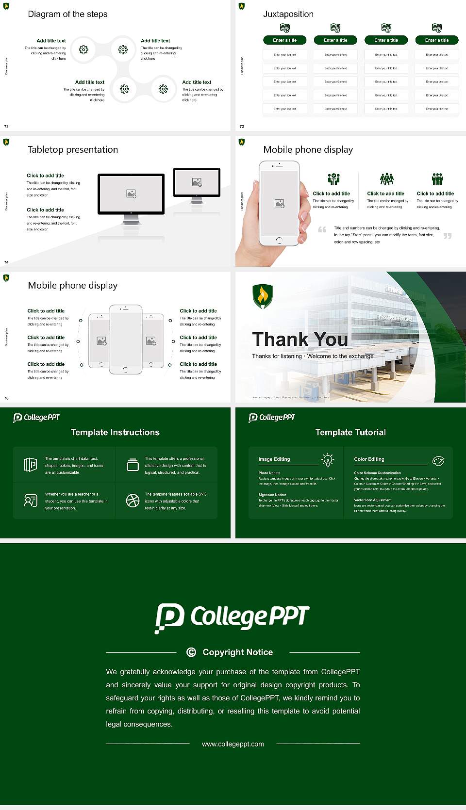 Rasmussen University – Rockford Competition/Entrepreneurship Contest PPT Template16:9 ratio PPT effect preview image9