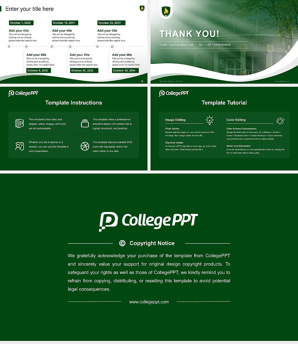 Rasmussen University – St. Cloud Lecture Sharing and Networking Event PPT Template16:9 ratio PPT effect preview image4
