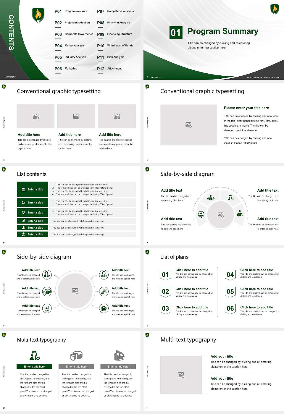 Rasmussen University – Tampa Brandon Competition/Entrepreneurship Contest PPT Template16:9 ratio PPT effect preview image2