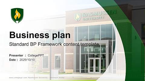 Rasmussen University – Hennepin Anoka Competition/Entrepreneurship Contest PPT Template