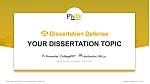 Purdue University Northwest Graduation Thesis Defense PPT Template