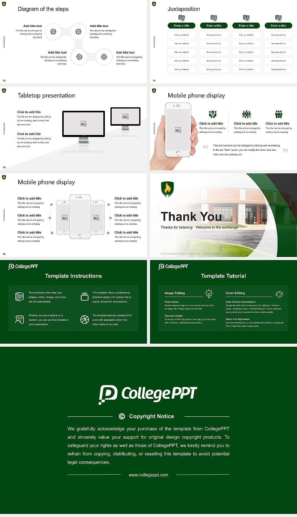 Rasmussen University – Mokena Tinley Park Competition/Entrepreneurship Contest PPT Template16:9 ratio PPT effect preview image9
