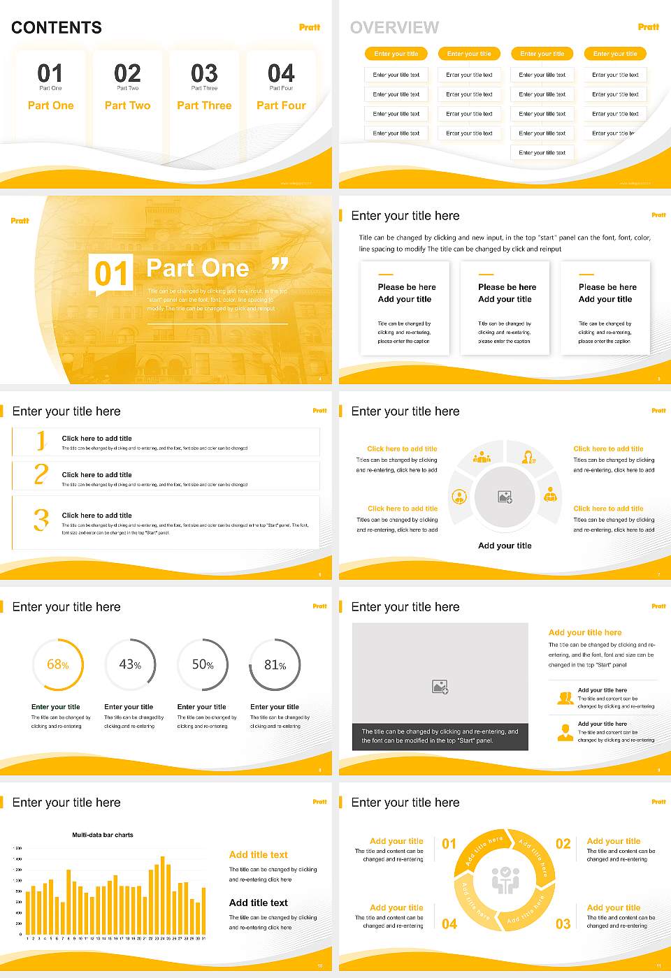 Pratt Institute-Main Lecture Sharing and Networking Event PPT Template16:9 ratio PPT effect preview image2