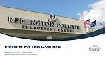 Remington College Shreveport Campus Ceacht Teimpléad PPT