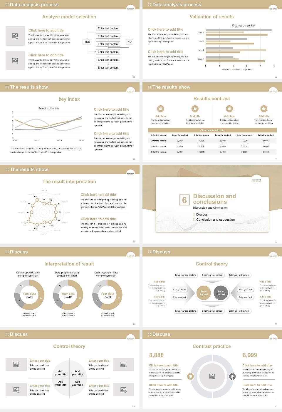 Purdue University Fort Wayne Graduation Thesis Defense PPT Template16:9 ratio PPT effect preview image5