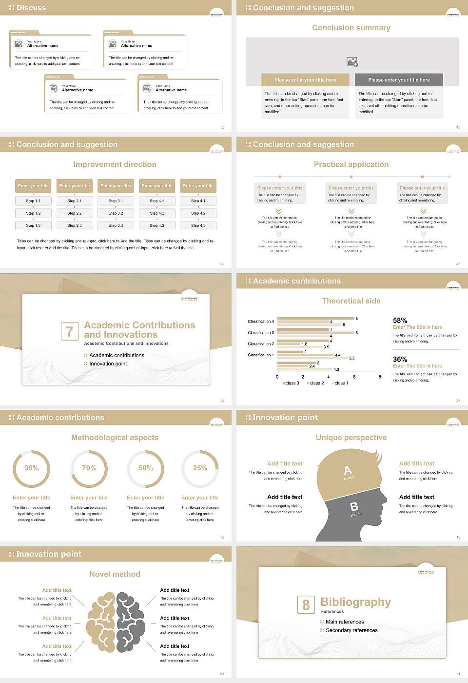 Purdue University Fort Wayne Graduation Thesis Defense PPT Template16:9 ratio PPT effect preview image6