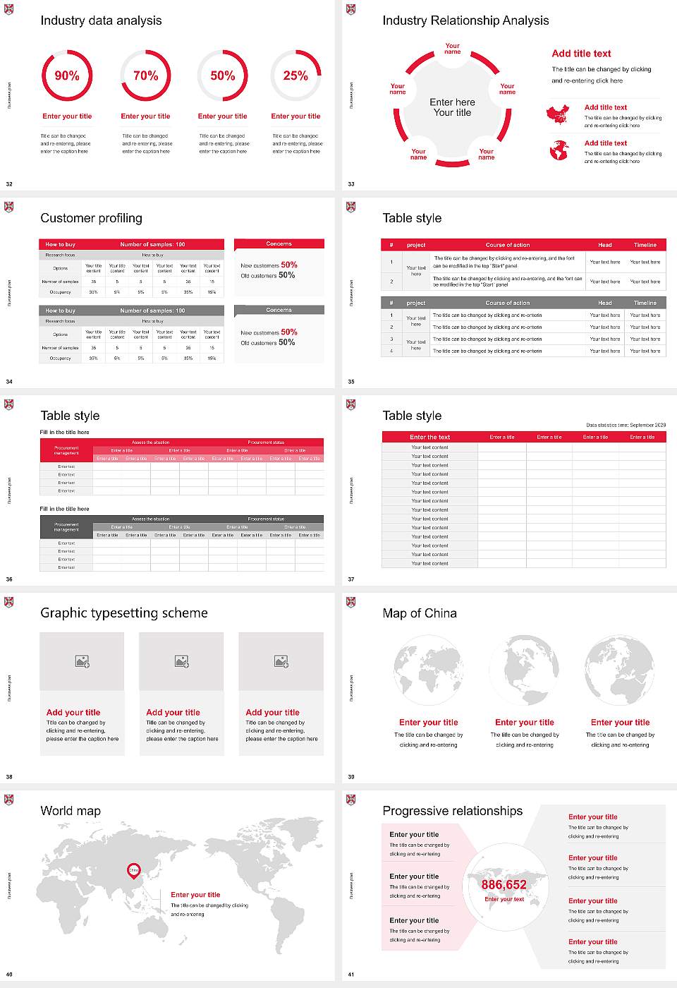 Rhodes College Competition/Entrepreneurship Contest PPT Template16:9 ratio PPT effect preview image5